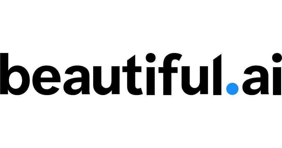 شعار Beautiful.ai بخلفية بيضاء