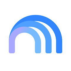 شعار NotebookLM الملوّن بخلفية بيضاء