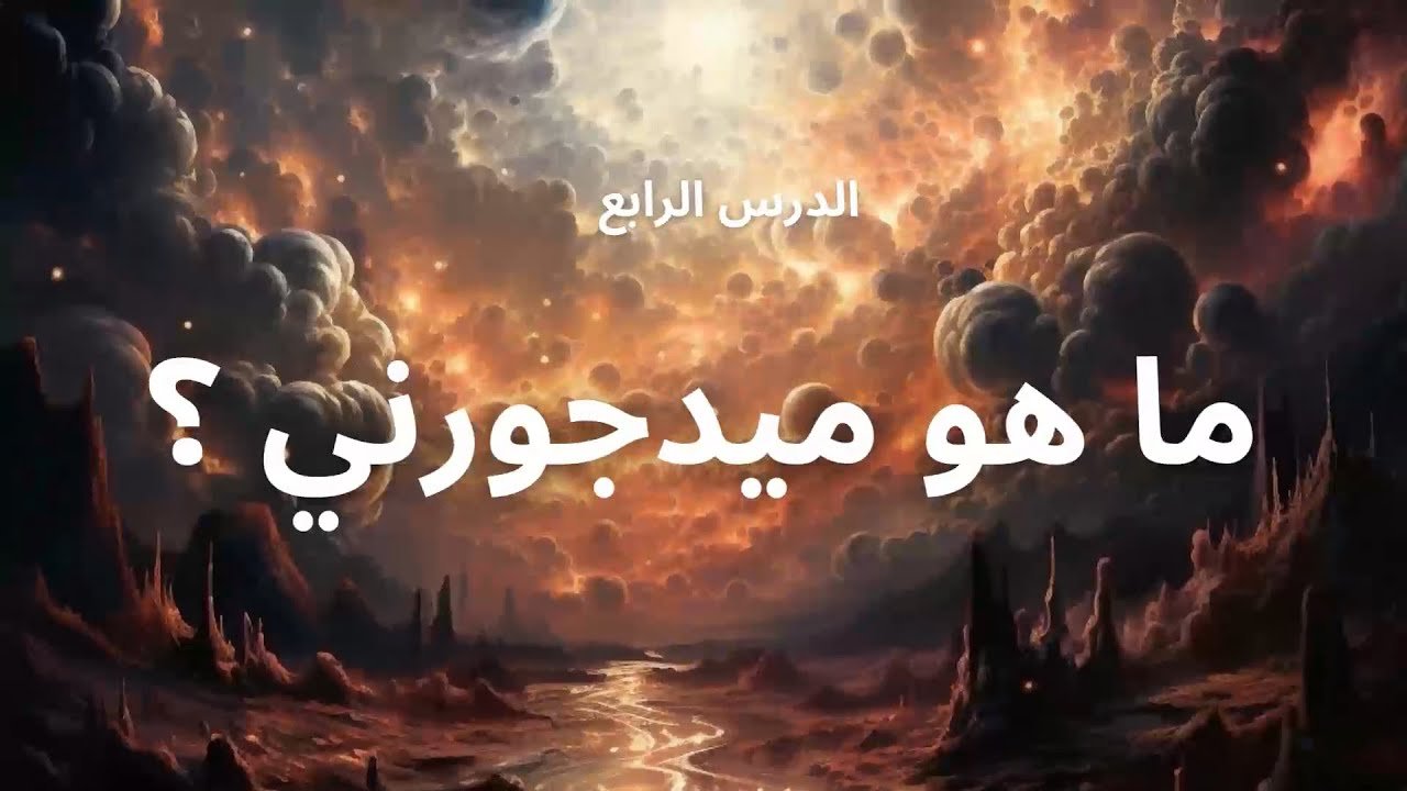 صورة من فيديو عن برنامج Midjourney